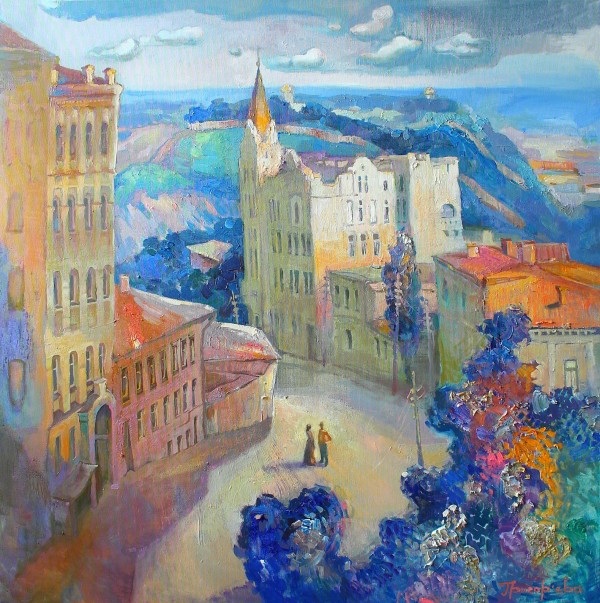 Two on Andrews descent Print